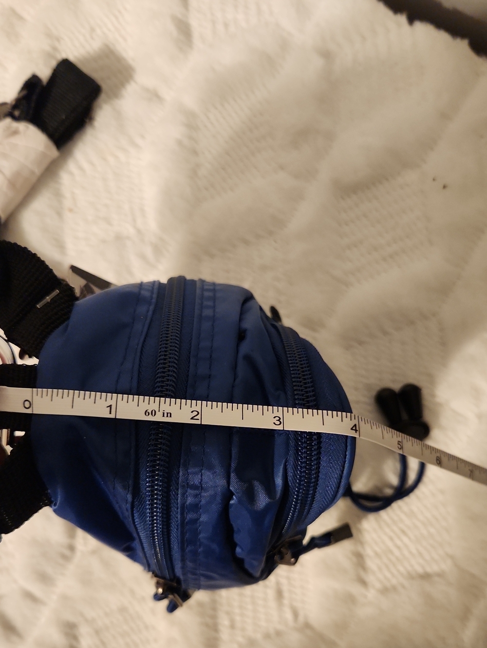 Mini Backpack Bag - Navy Blue - Picture 5 of 6